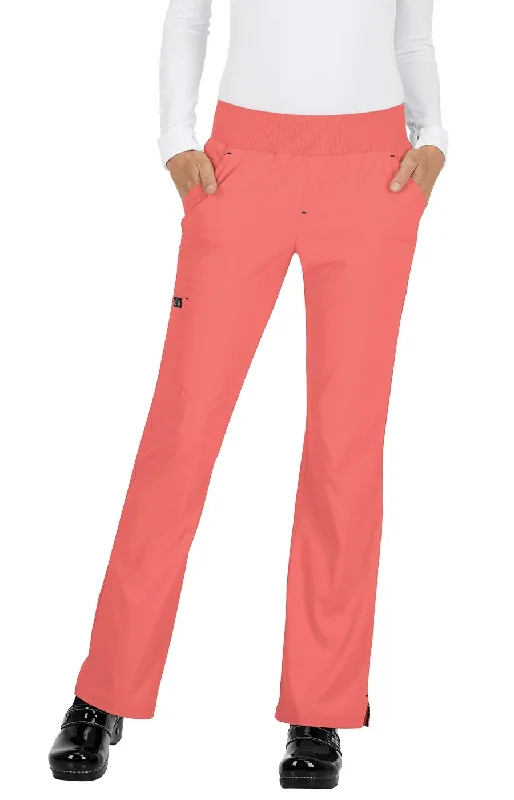 Laurie Pant Coral Classic Straight-Leg Pants