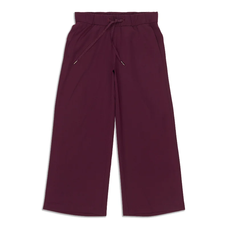 On The Fly Wide-Leg 7/8 Pant - Resale Comfortable Maternity Pants
