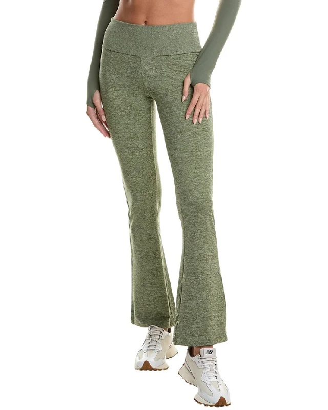 Weworewhat Low Rise Flare Pant Lightweight Jogger Pants