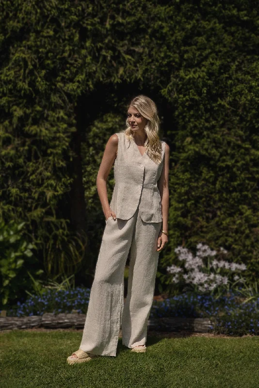 BURN PANT Classic Pleated Pants
