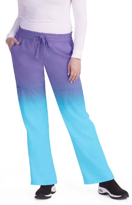 Descent Pant French Lavender Blue Stylish Elastic Waist Pants