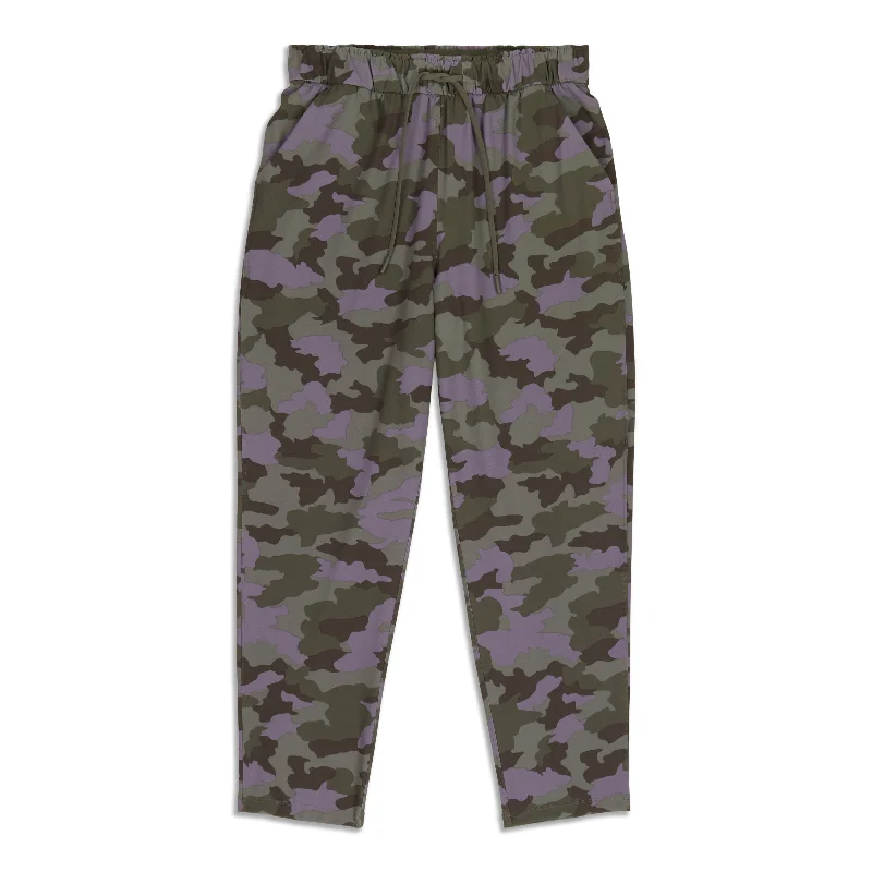 Keep Moving Pant 7/8 High-Rise - Resale Relaxed Linen Pants