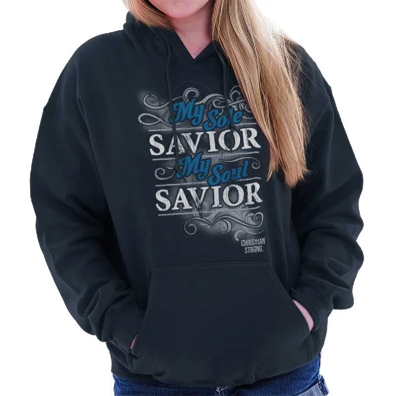 Soul Savior Hoodie Hoodie with Drawcord Adjustable Secure