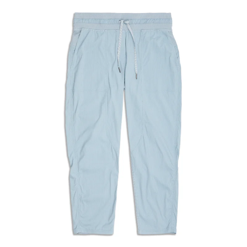 Dance Studio Mid-Rise Cropped Pants - Resale Fashionable Sporty Pants