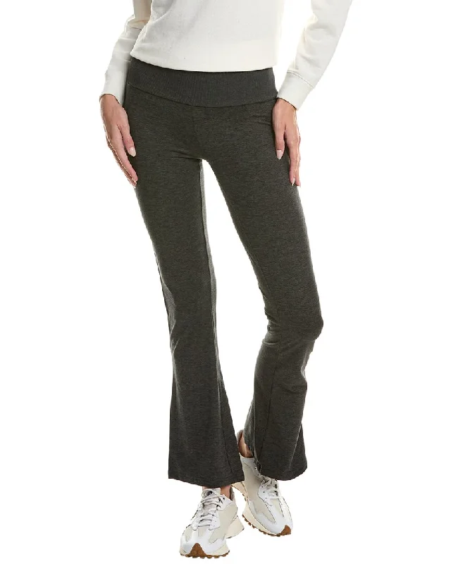 Weworewhat Low Rise Flare Pant Formal Wide-Leg Pants