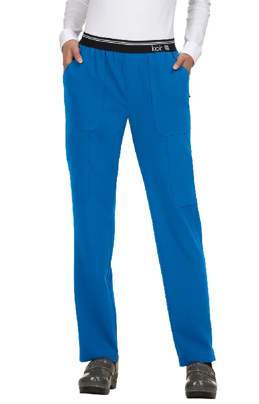 On The Run Pant Royal Blue Soft Stretch Pants