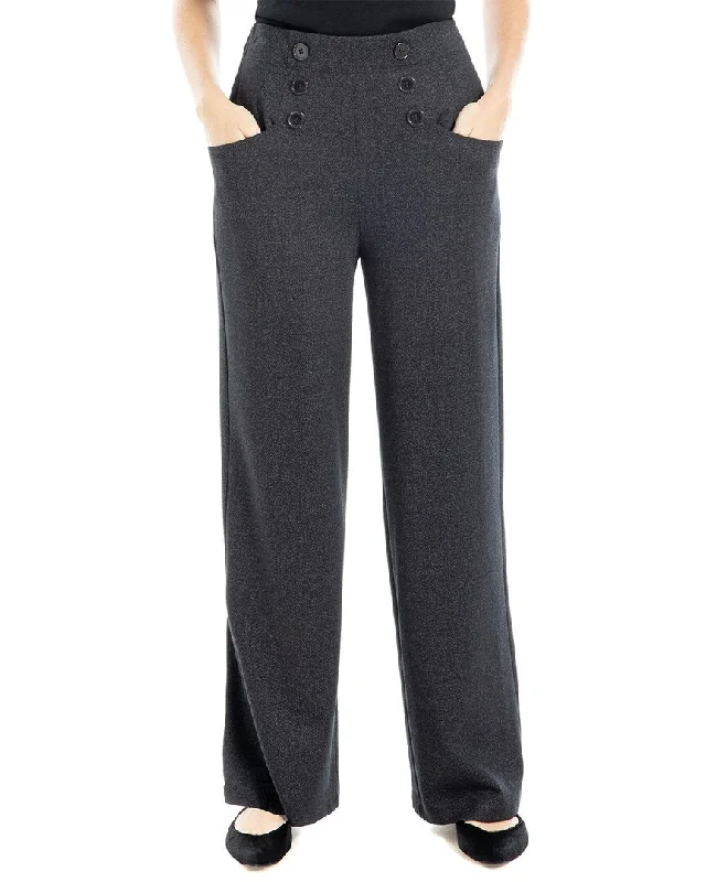 Max Studio Wide Leg Pant Elegant Palazzo Trousers