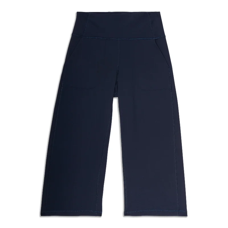 lululemon Align™ High-Rise Wide-Leg Cropped Pant - Resale Fashionable Track Pants