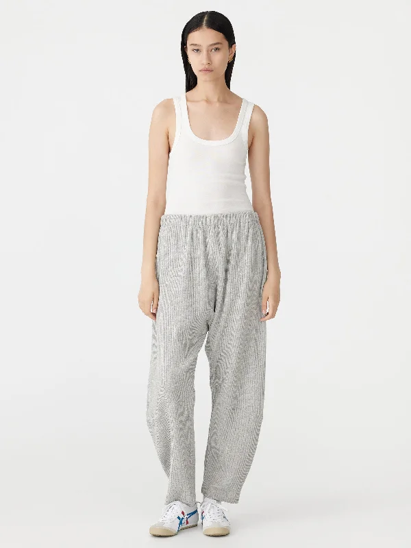 waffle paneled pant Fashionable Tapered Leg Pants