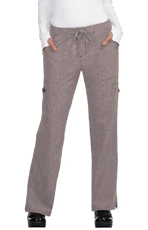 Holly Pant Heather Taupe Casual Drawstring Pants