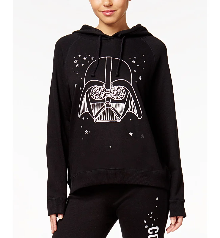 Star Wars Juniors Darth Vader Graphic Sweatshirt Hoodie Jacket Zipper Layering