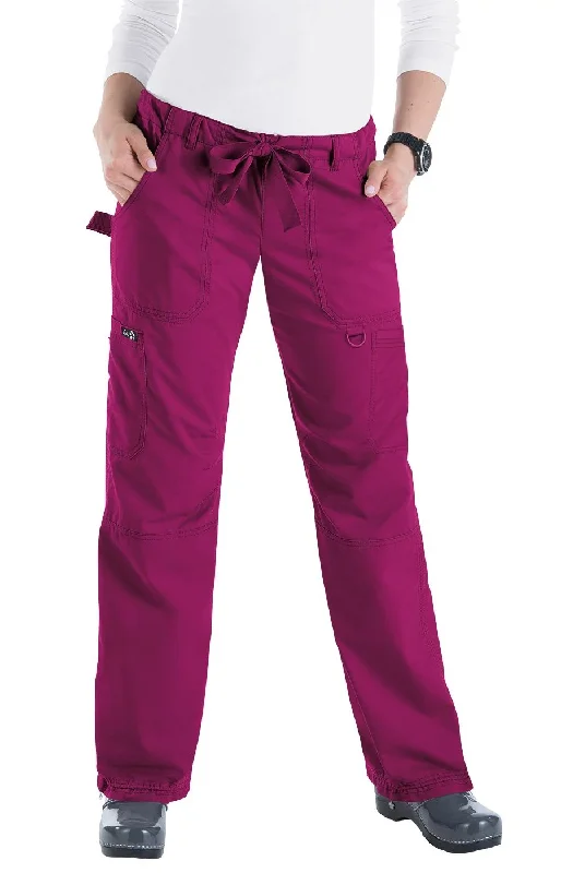 Lindsey Pant Raspberry Comfy High-Waist Jeans