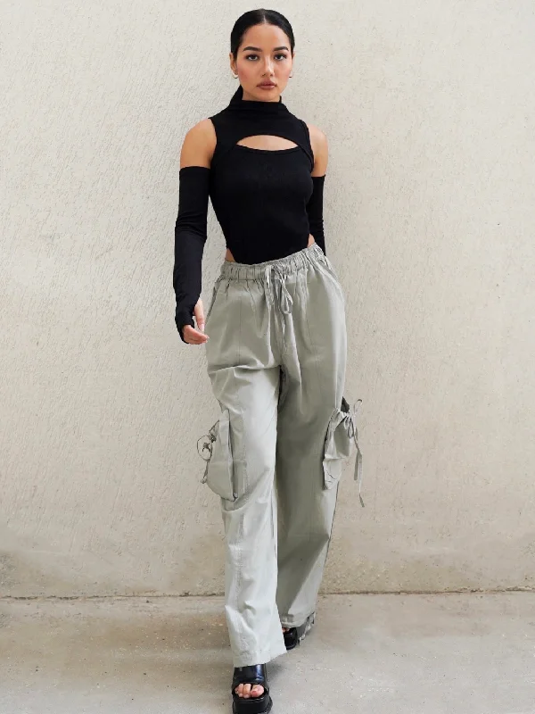 The Parachute Pant Chic Faux Leather Pants