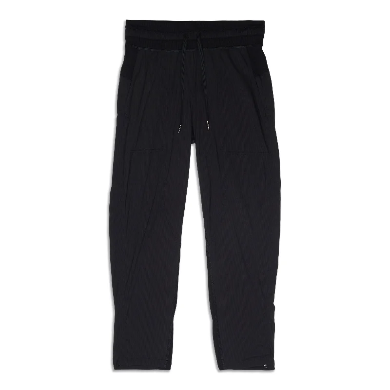 Dance Studio Mid-Rise Cropped Pant - Resale Soft Cotton Pants