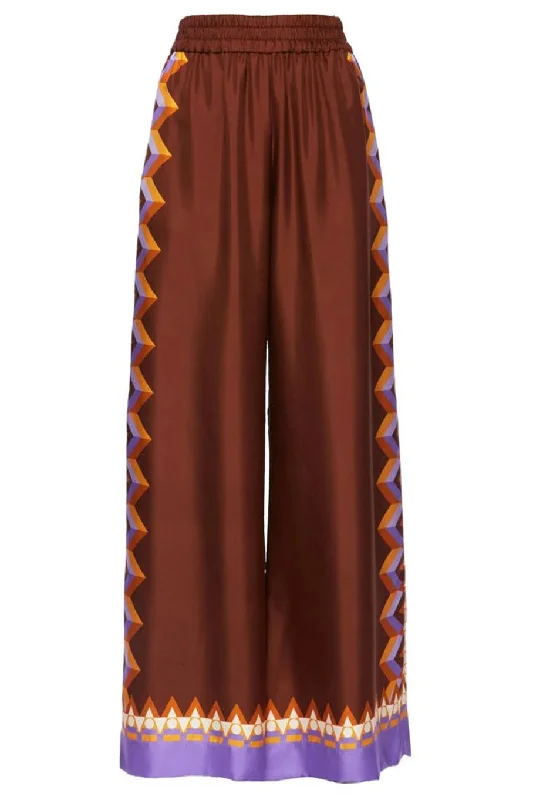 Palazzo Pants Chic Wool Trousers