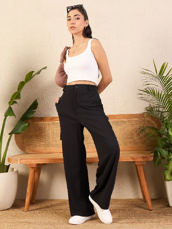 The Cargo Pant Relaxed High-Waist Trousers