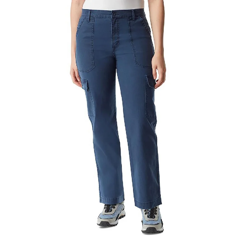 Womens Cargo High Rise Cargo Pants Trendy Printed Pants