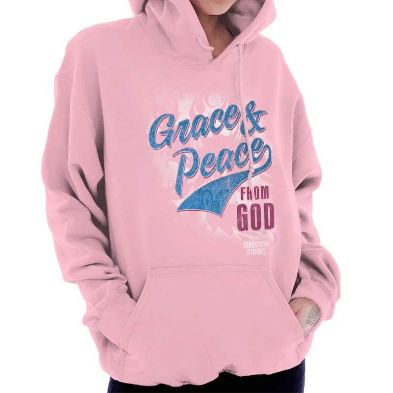 Christian Religious Hoodie Hoodie with Side Slits Relaxed Casual