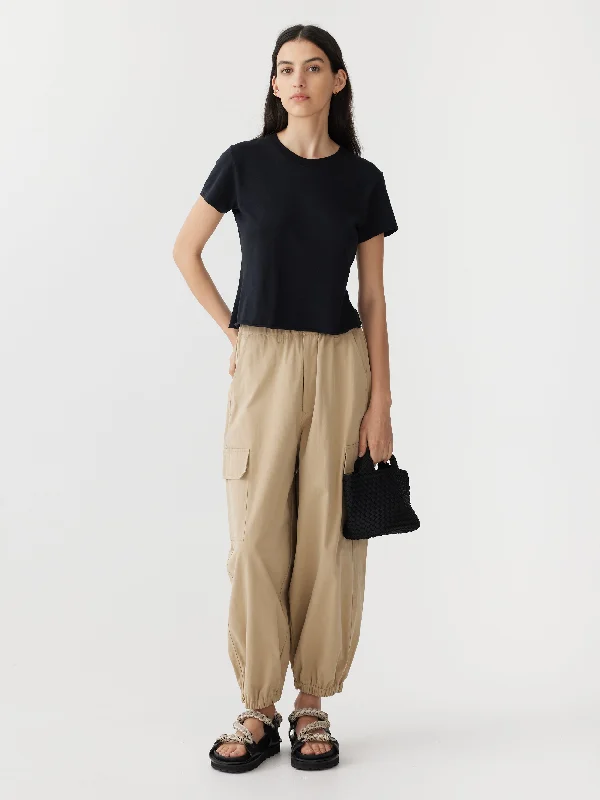 cotton canvas cargo pant Classic Bootcut Trousers