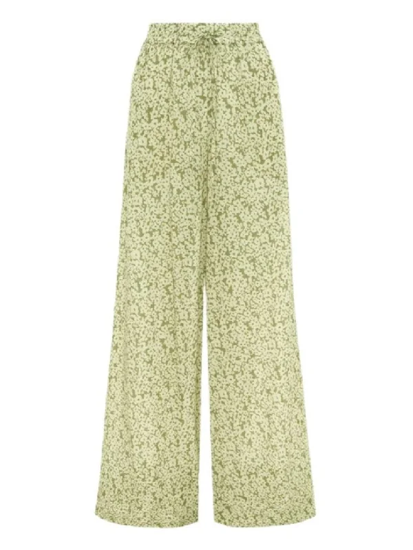 Aftersun Pant Trendy Wide-Legged Trousers