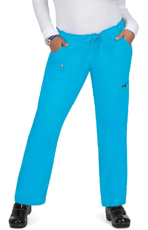 Peace Pant Electric Blue Comfy High-Waist Jeans