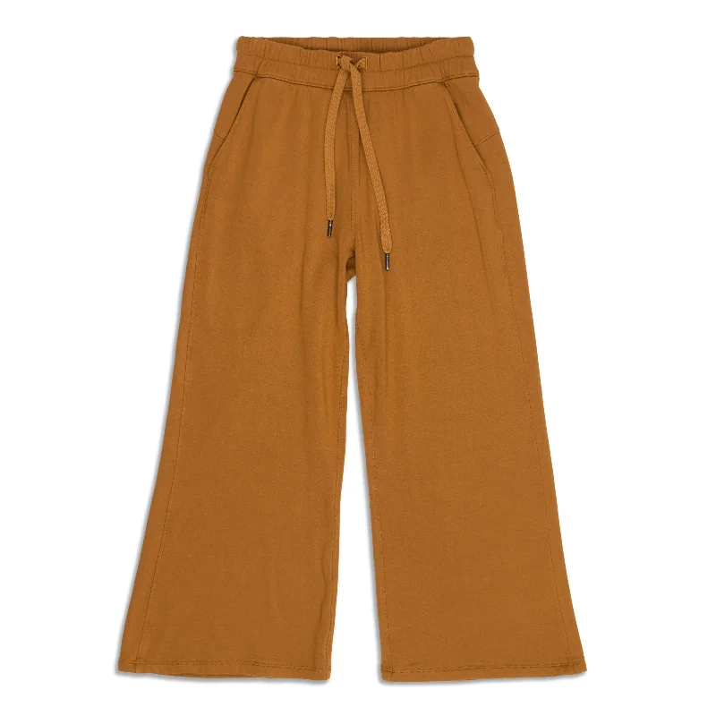 Bound To Bliss High-Rise 7/8 Pant - Resale Stylish Elastic Waist Pants