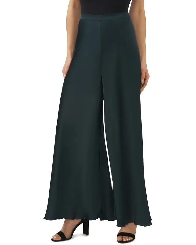 Cece Flowy Wide Leg Pant Classic Cropped Pants