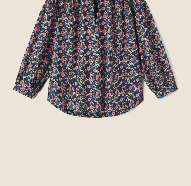 Bailey Blouse In Rolling Hills Boho Chic Blouse