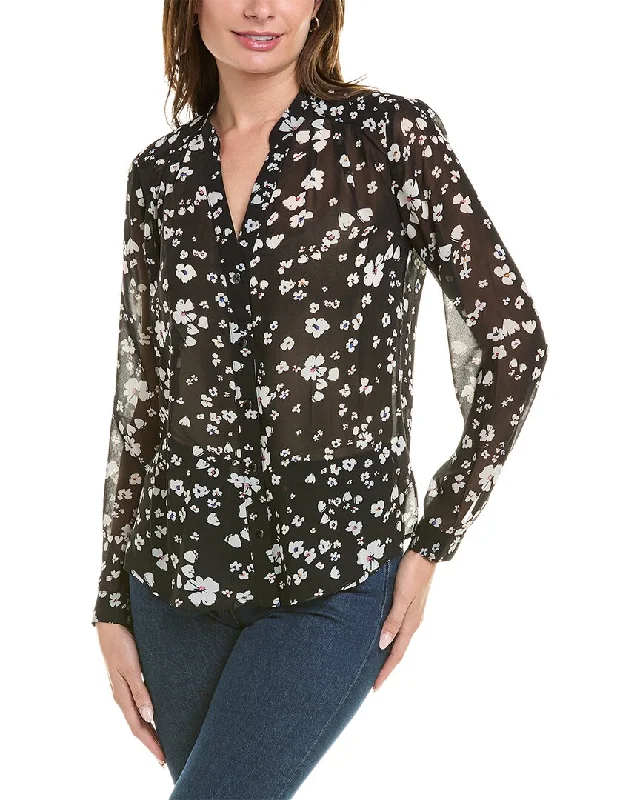 cabi Delight Blouse Off-Shoulder Wrap Blouse