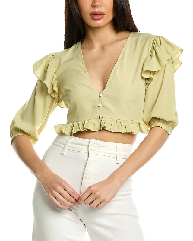 Celina Moon Anastasia Blouse Casual Button Blouse