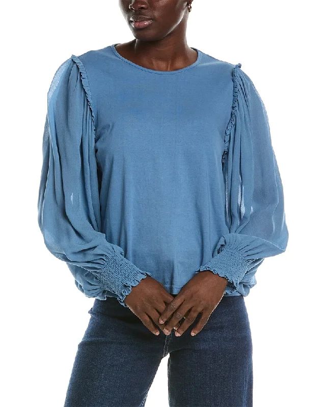 Chaser Clyde Blouse Boho Printed Blouse