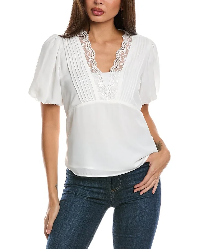 Vince Camuto Pintuck Blouse Slim Fit Blouse