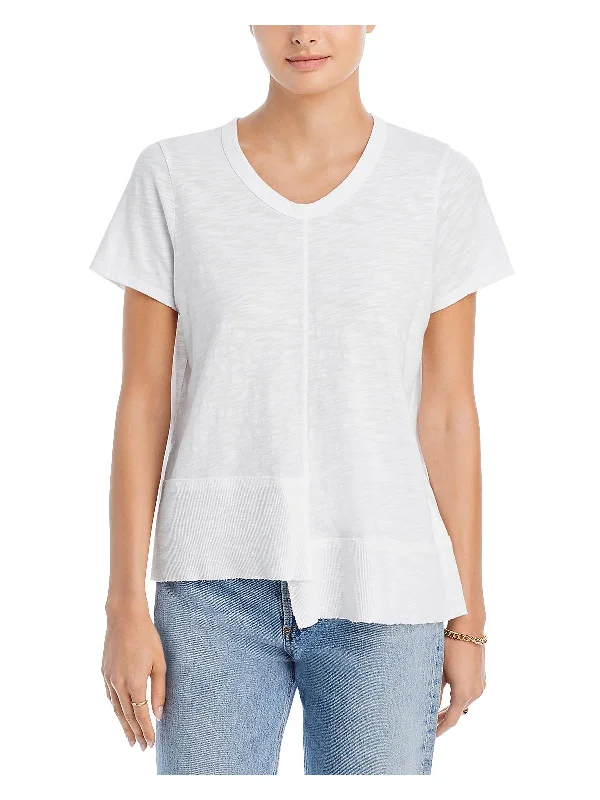 Womens Cotton Blouse Modern Work Blouse