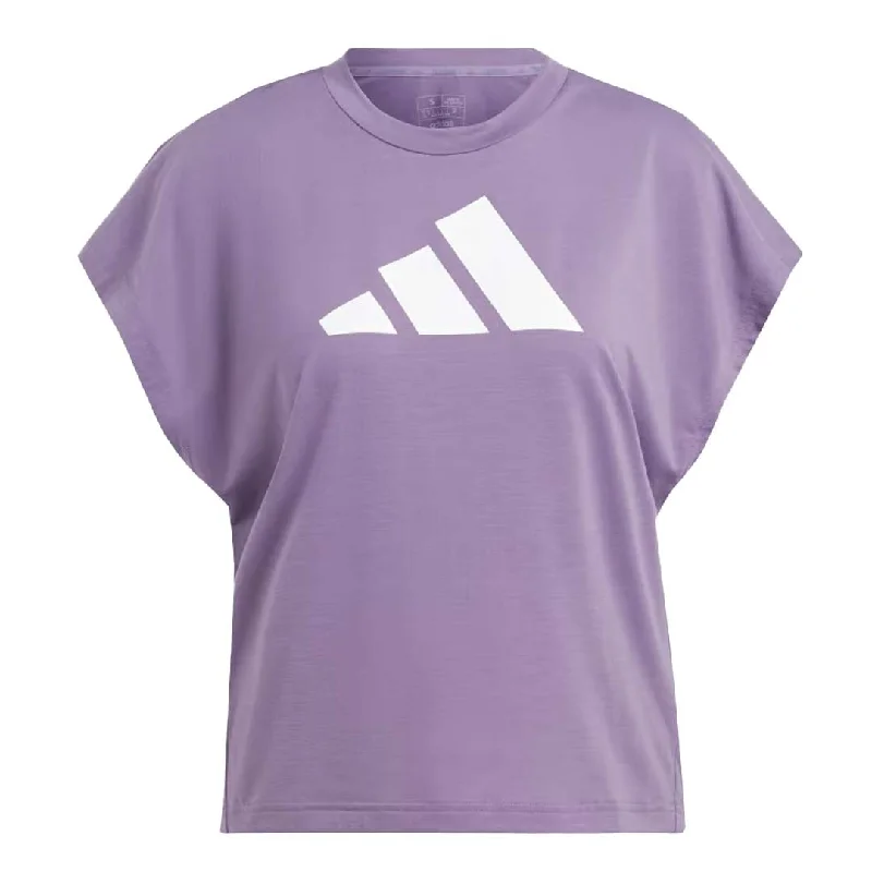 adidas - Women's Train Icons Training Logo T-Shirt (IM4747) Print Jacquard Patchwork adidas - Women's Train Icons Training Logo T-Shirt (IM4747) Print Jacquard Patchwork