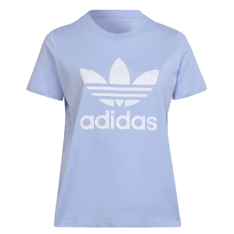 adidas - Women's Adicolor Classics Trefoil T-Shirt (Plus Size) (HY8334) Front Pockets Side Pockets Patch Pockets adidas - Women's Adicolor Classics Trefoil T-Shirt (Plus Size) (HY8334) Front Pockets Side Pockets Patch Pockets