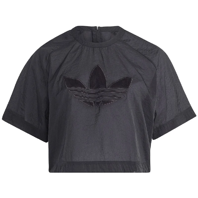 adidas - Women's Always Original Cropped T-Shirt (Plus Size) (IC7229) Mesh Fabric Canvas Fabric Denim Fabric adidas - Women's Always Original Cropped T-Shirt (Plus Size) (IC7229) Mesh Fabric Canvas Fabric Denim Fabric