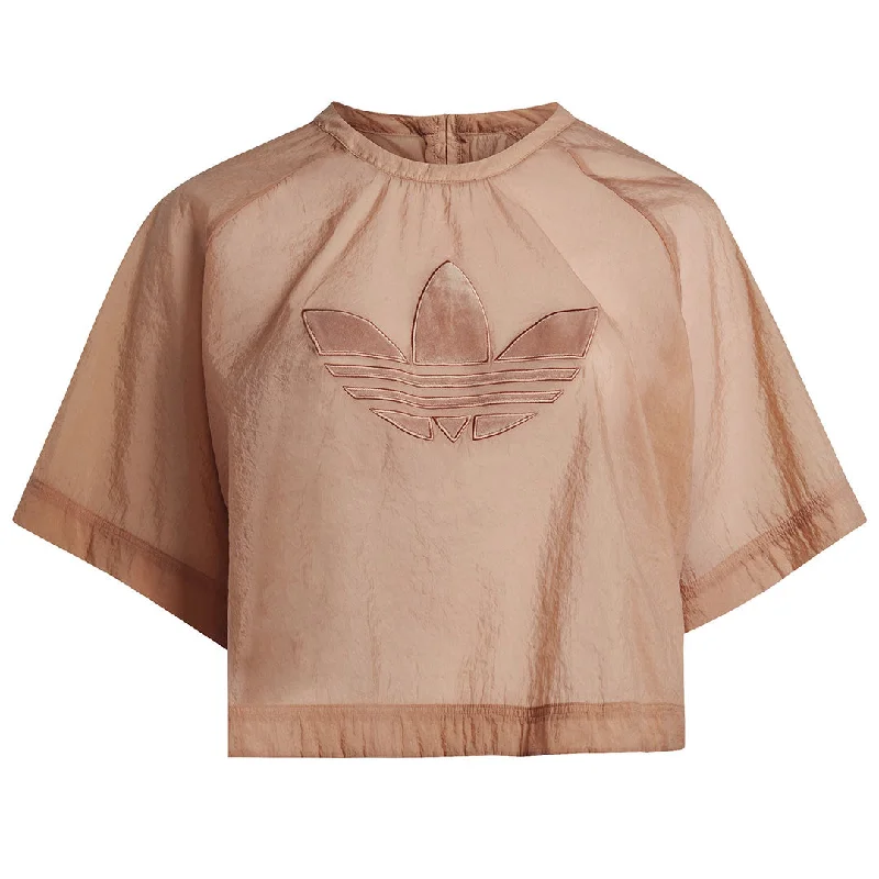 adidas - Women's Always Original Cropped T-Shirt (Plus Size) (IC7230) Embroidered Appliqued Beaded adidas - Women's Always Original Cropped T-Shirt (Plus Size) (IC7230) Embroidered Appliqued Beaded