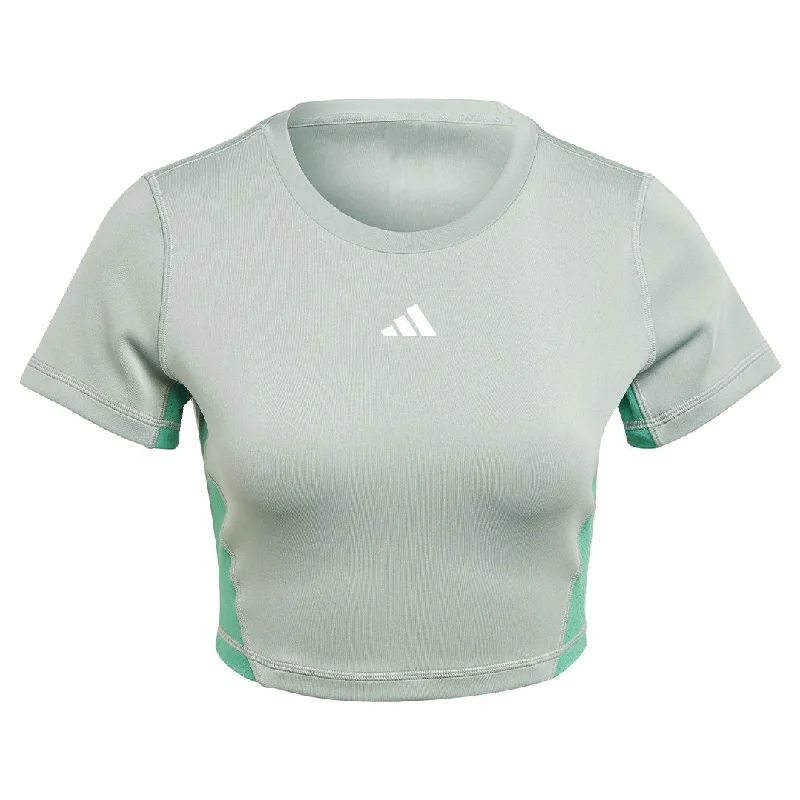 adidas - Women's Colourblock Training T-Shirt (IN5062) Casual Formal Business