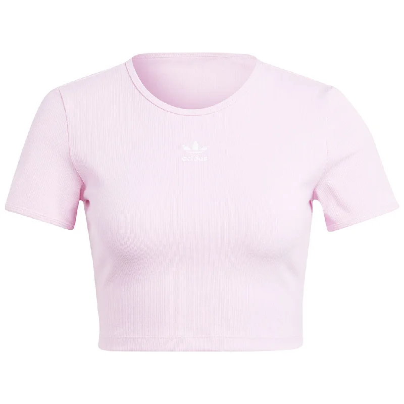 adidas - Women's Essentials Rib T-Shirt (IJ5415) Rayon Fabric Velvet Fabric Corduroy Fabric adidas - Women's Essentials Rib T-Shirt (IJ5415) Rayon Fabric Velvet Fabric Corduroy Fabric