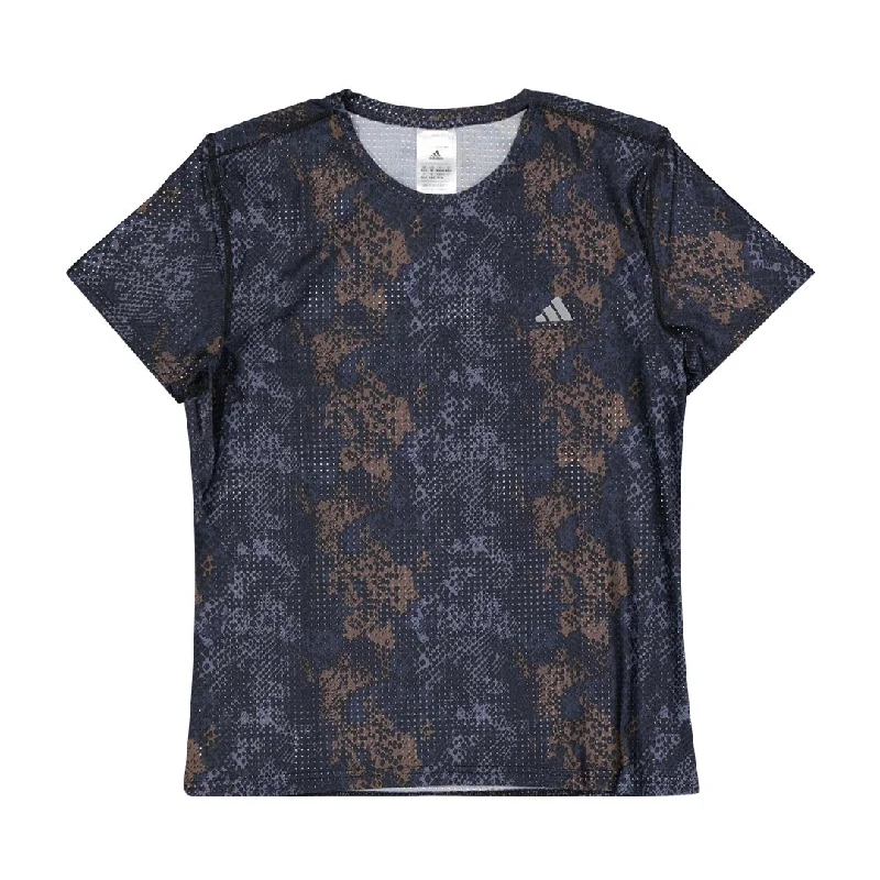 adidas - Women's Fast All Over Print Running T-Shirt (HM4318) Houndstooth Herringbone Solid adidas - Women's Fast All Over Print Running T-Shirt (HM4318) Houndstooth Herringbone Solid