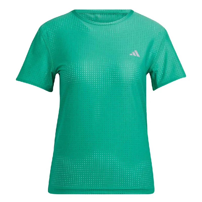 adidas - Women's Fast Running T-Shirt (HY5429) Spandex Blend Rayon Blend Denim Blend adidas - Women's Fast Running T-Shirt (HY5429) Spandex Blend Rayon Blend Denim Blend