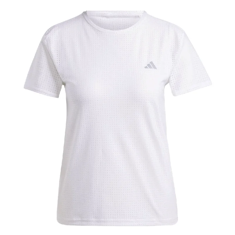 adidas - Women's Fast T-Shirt (HM4319) Polka Dot Checkered Tartan