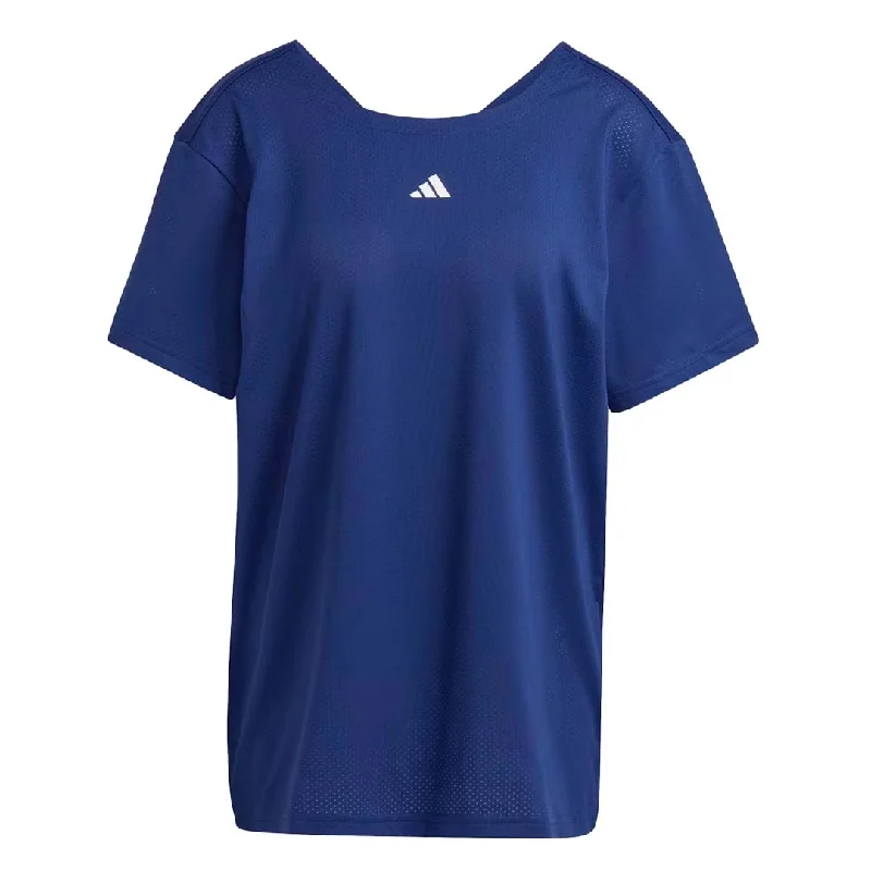 adidas - Women's Loose Training T-Shirt (IN5066) Zippered Front Buttoned Front Snap Front adidas - Women's Loose Training T-Shirt (IN5066) Zippered Front Buttoned Front Snap Front