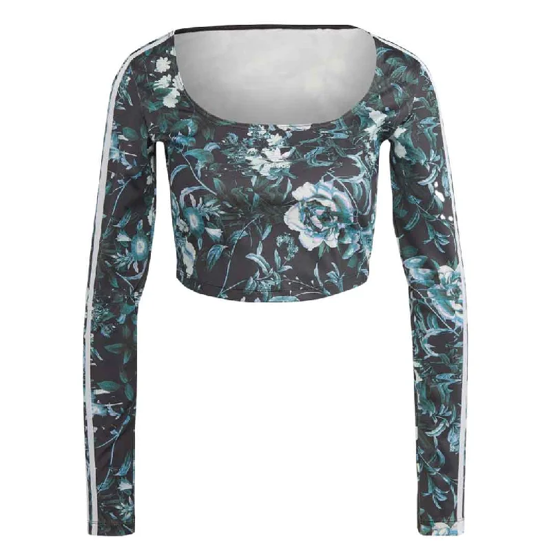 adidas - Women's Originals All Over Flower Print T-Shirt (II3194) Jersey Fabric Tulle Fabric Batik Fabric adidas - Women's Originals All Over Flower Print T-Shirt (II3194) Jersey Fabric Tulle Fabric Batik Fabric