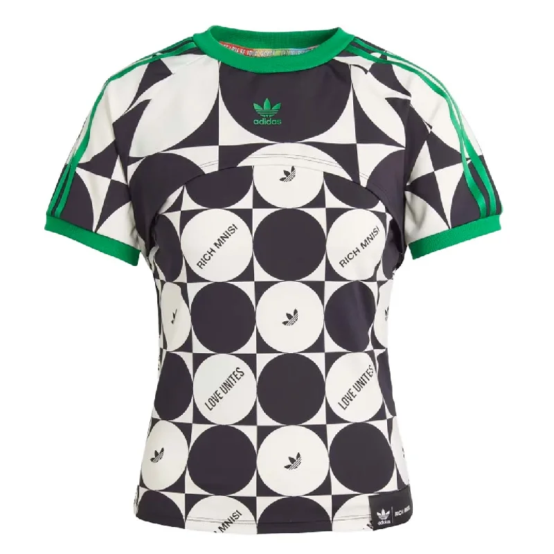adidas - Women's Pride Rich Mnisi T-Shirt (II0901) Fashionable Trendy Casual