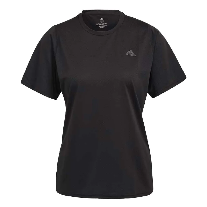 adidas - Women's Run Icons 3-Bar T-Shirt (H57742) Oversized T-Shirt Spandex breathable adidas - Women's Run Icons 3-Bar T-Shirt (H57742) Oversized T-Shirt Spandex breathable
