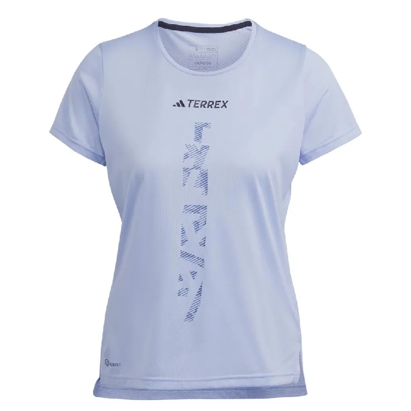adidas - Women's Terrex Agravic Trail Running T-Shirt (HL1730) Plaid T-Shirt Polka Dot Checkered