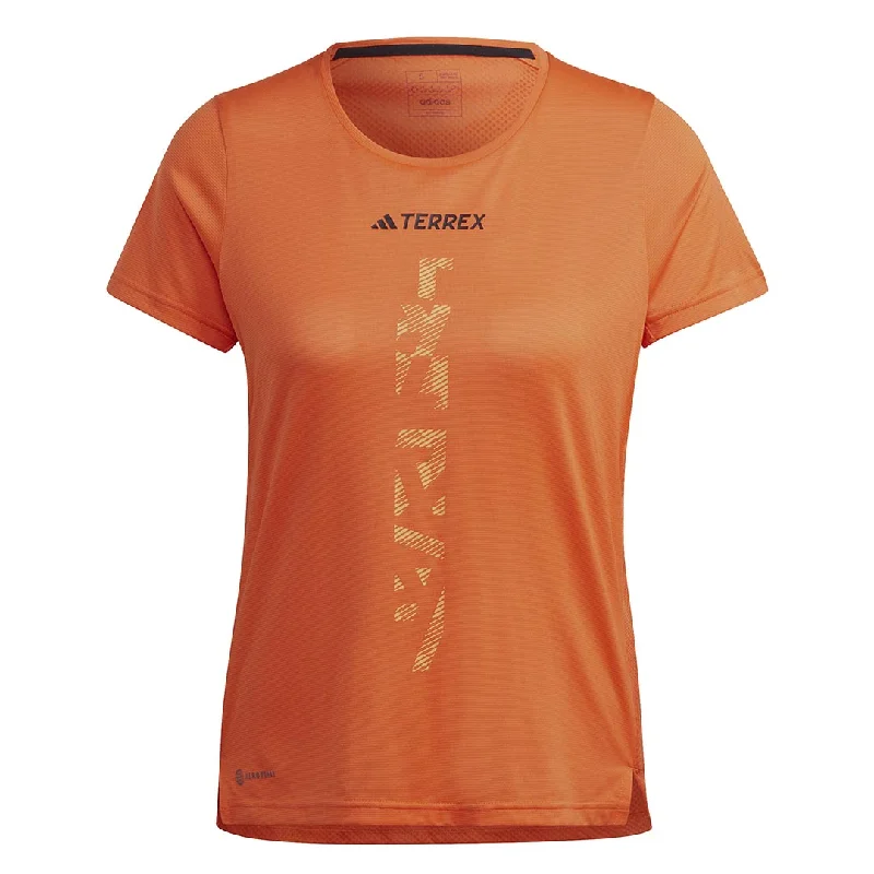 adidas - Women's Terrex Agravic Trail Running T-Shirt (HT9416) Iron Safe Non-Iron Wrinkle Free adidas - Women's Terrex Agravic Trail Running T-Shirt (HT9416) Iron Safe Non-Iron Wrinkle Free