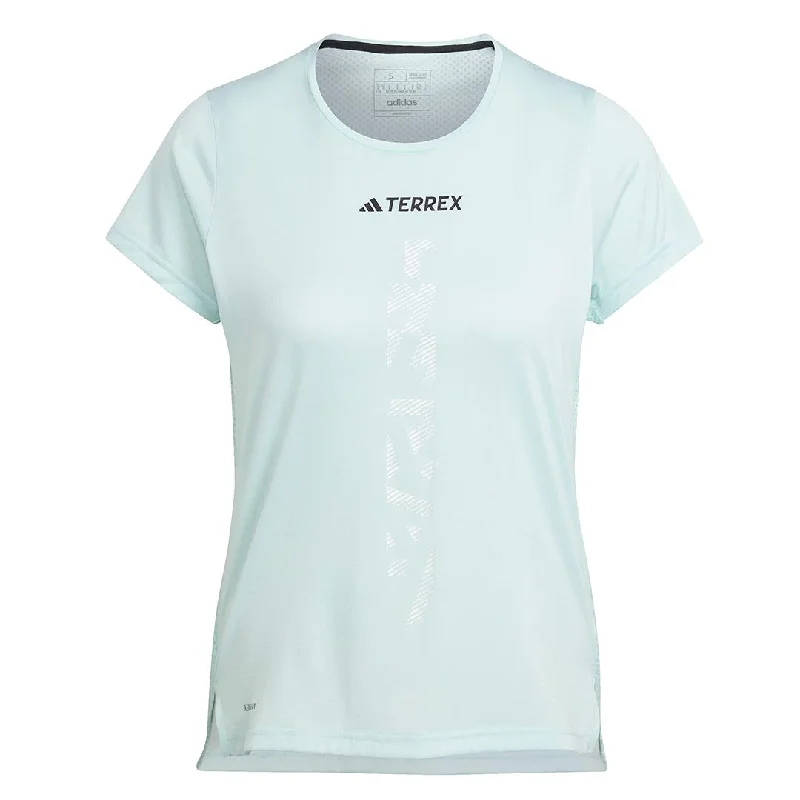 adidas - Women's Terrex Agravic Trail Running T-Shirt (HZ6260) Anti-Pilling Machine Wash Handmade