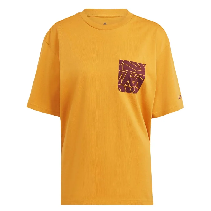 adidas - Women's Terrex Graphic Pocket Print T-Shirt (IL5065) Oversized T-Shirt Spandex breathable